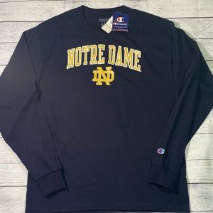 Champion Long Sleeve Tee Notre Dame